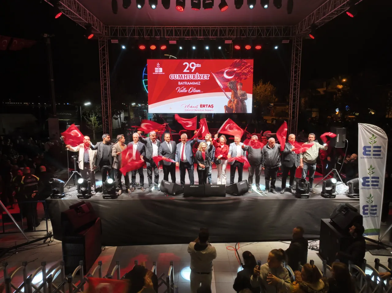 Edremit’te Cumhuriyet Bayramı coşkuyla kutlanacak