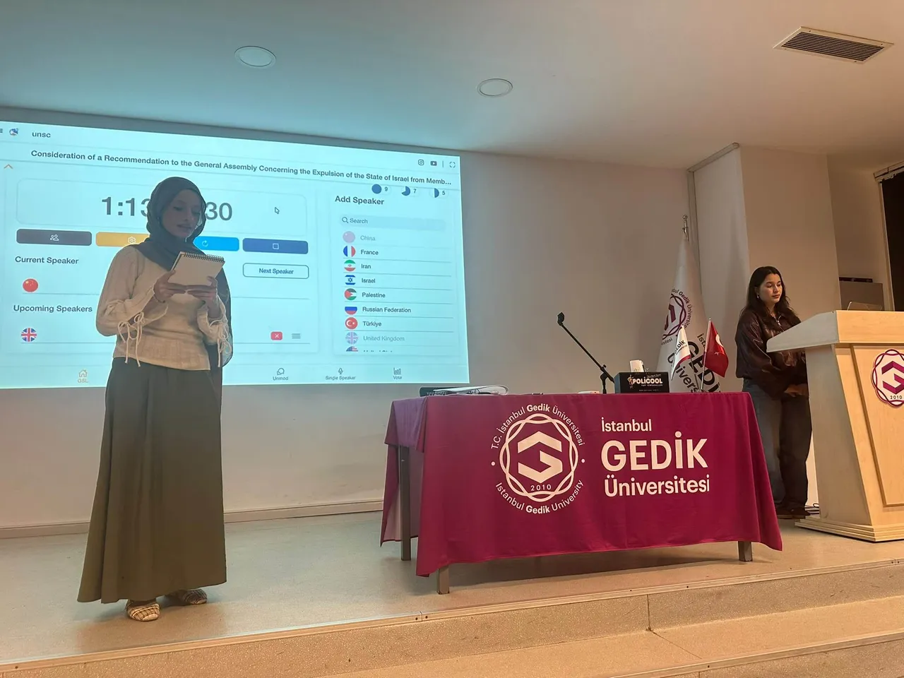 İstanbul Gedik Üniversitesi, Debate etkinliği düzenledi