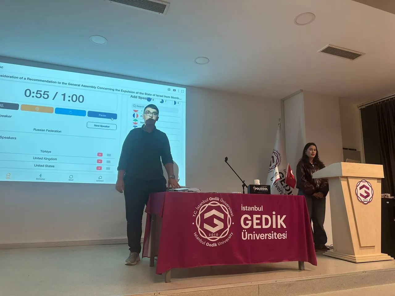 İstanbul Gedik Üniversitesi, Debate etkinliği düzenledi