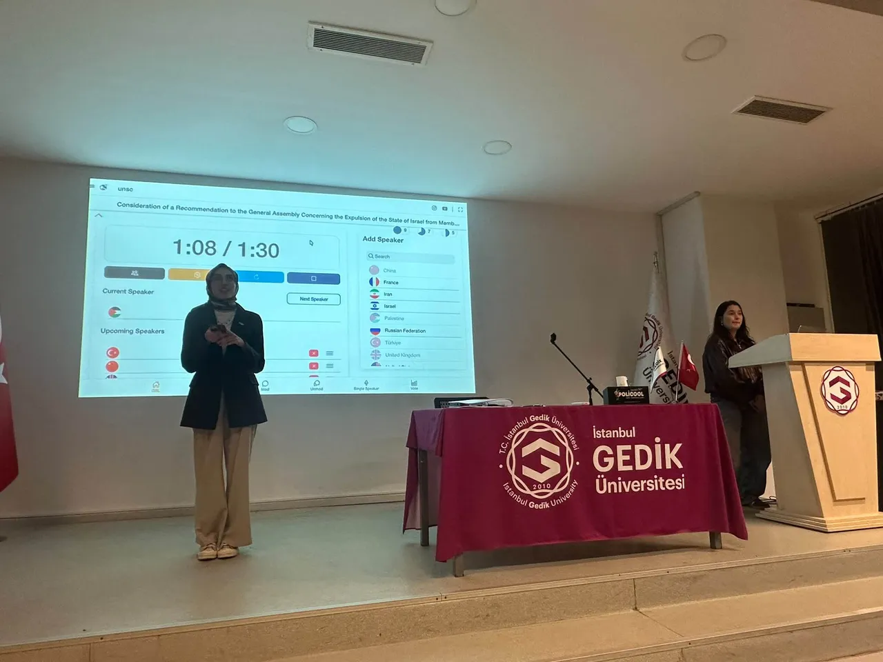 İstanbul Gedik Üniversitesi, Debate etkinliği düzenledi