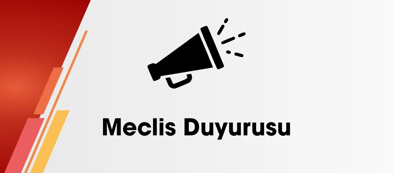 Meclis toplantısı duyurusu – Kasım 2026