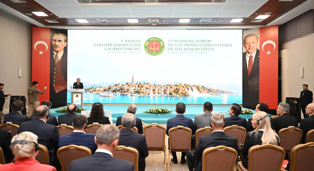 5. Balkan Ülkeleri Başsavcıları Forumu Antalya’da başladı