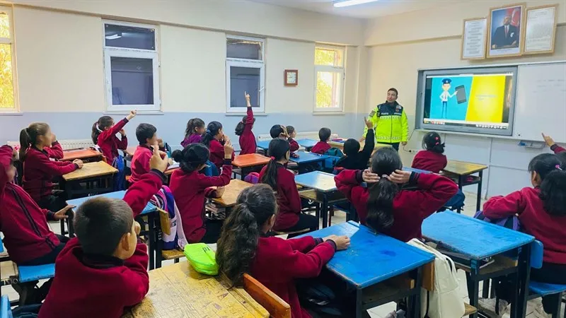 Erzurum’da okul güvenliğine yönelik çalışmalar sürüyor