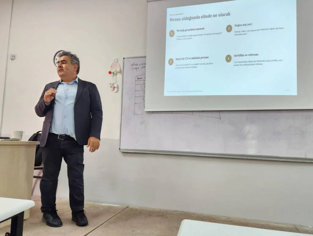 GAÜN SBMYO’da mentörlük programı başladı