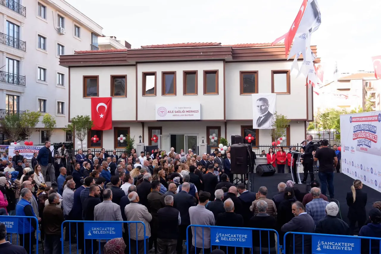 Sancaktepe’ye Modern Sağlık Merkezi: Abdullah Bayram Aile Sağlığı Merkezi açıldı