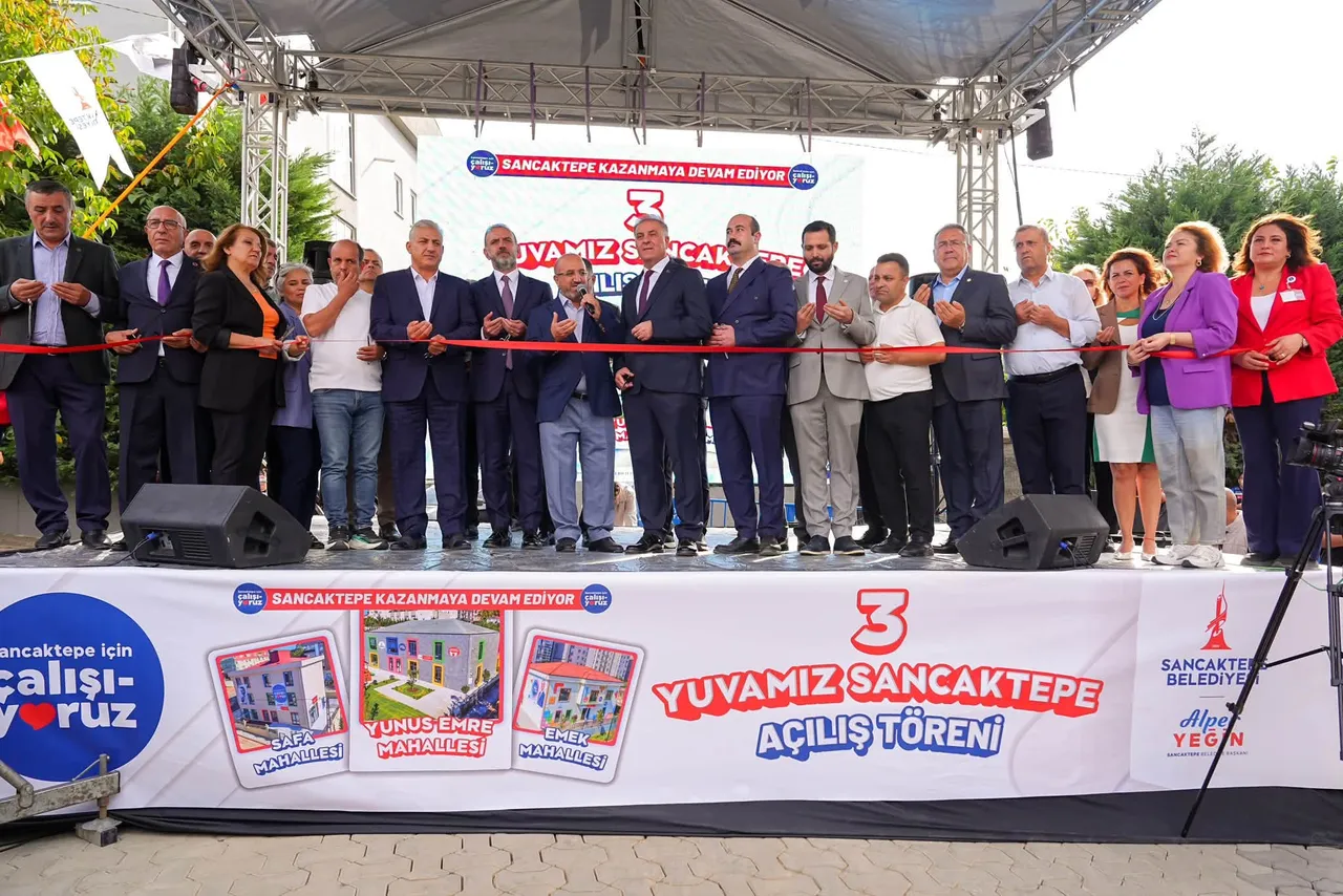 Sancaktepe’de Üç Çocuk Gelişim Merkezi hizmete açıldı