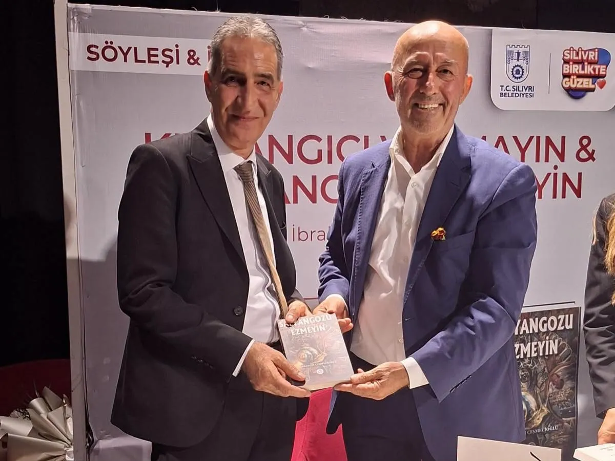 Silivrili Yazar İbrahim Çeşmecioğlu ile söyleşi düzenlendi