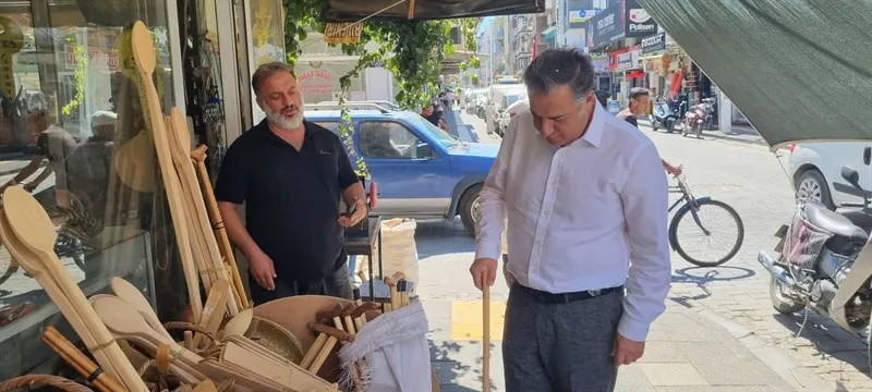 Kaymakam Kapankaya’dan işyeri ve esnaf ziyareti
