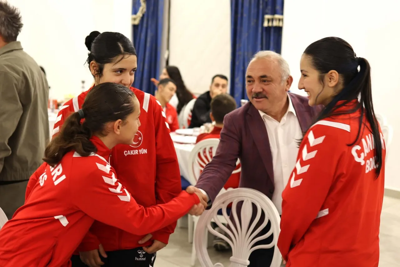 Çankırı’nın şampiyonları bir araya geldi