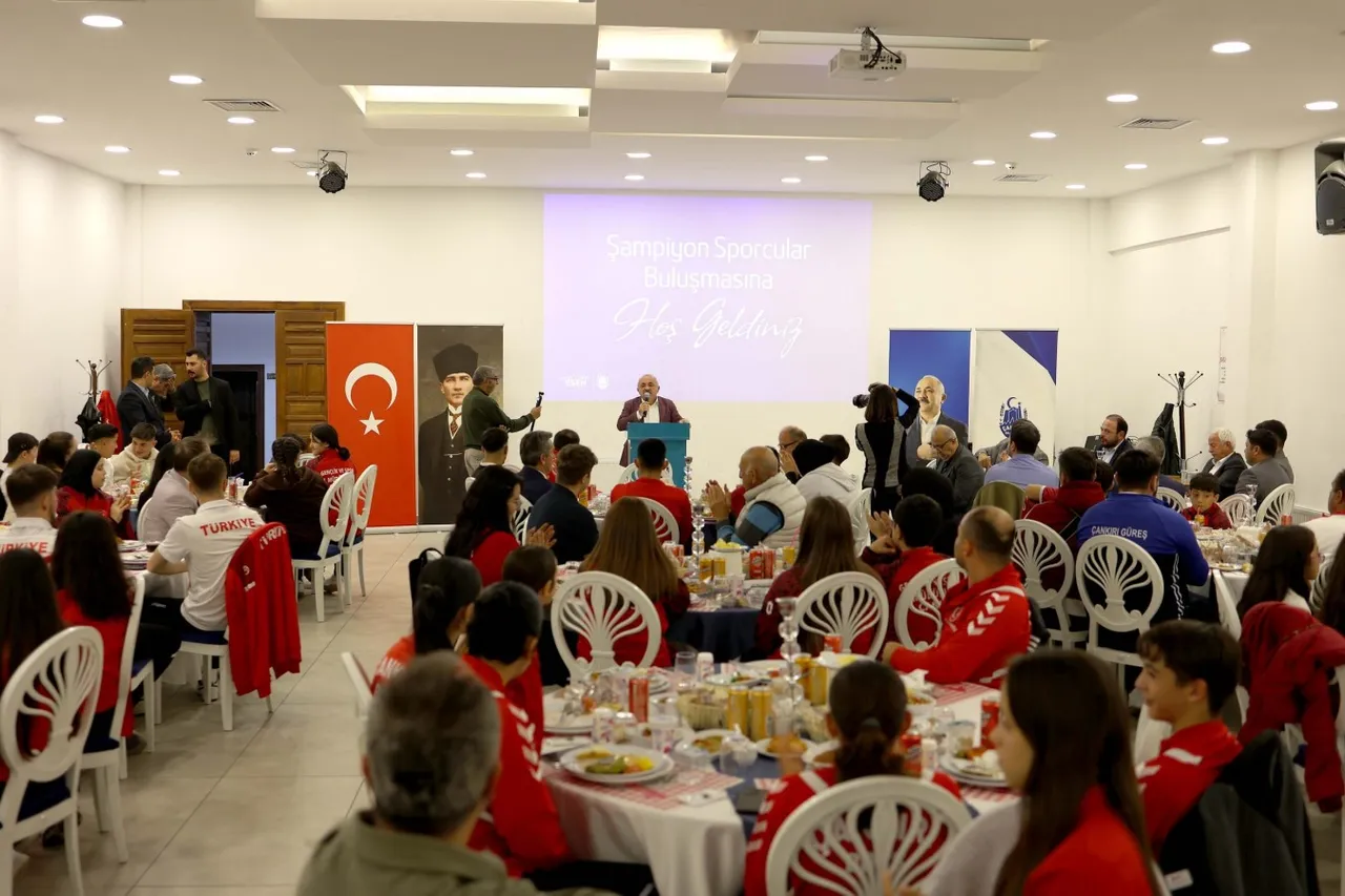 Çankırı’nın şampiyonları bir araya geldi