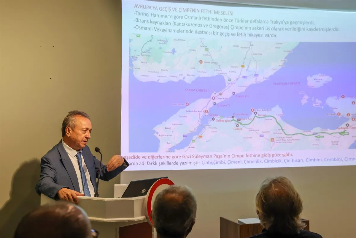 Çimpe Kalesi ve Akbaş Kalesi’nin tarihi konumlarına ilişkin sunum yapıldı