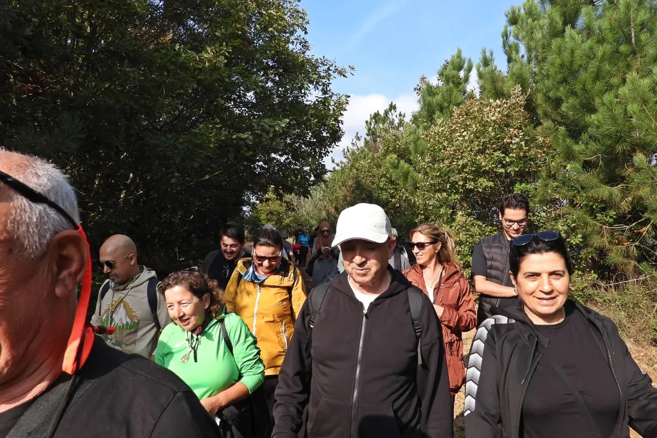 Bizimköy doğa yürüyüşü Kent Ormanı’nda doğaseverleri buluşturdu