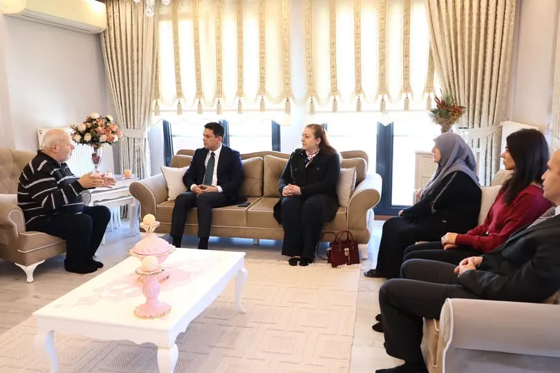 Akçaabat Kaymakamı Şahin şehit ailemize ziyarette bulundu