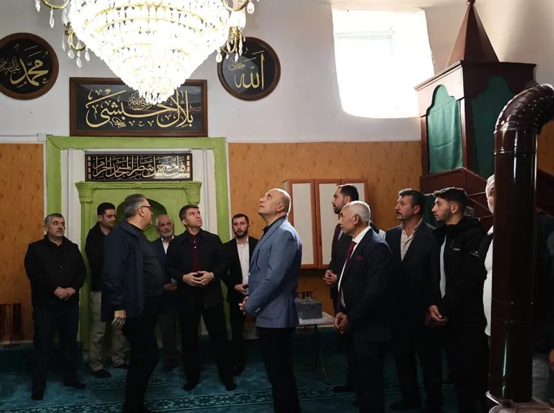 Amasya Valisi Bakan, Milletvekili Hasan Çilez ve Genel Sekreter Erdin Acar, Kuzalan ve Arpaderesi köylerini ziyaret etti