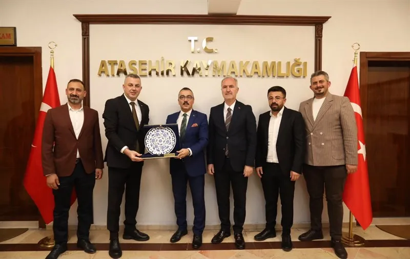 Ataşehir Kaymakamı Arslan'a İnegöl Belediye Başk., İnegöl Ticaret ve Sanayi Odası Bşk., İTSO Yön