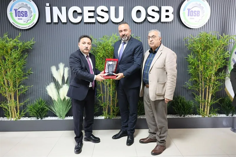 İncesu OSB’de görev değişimi