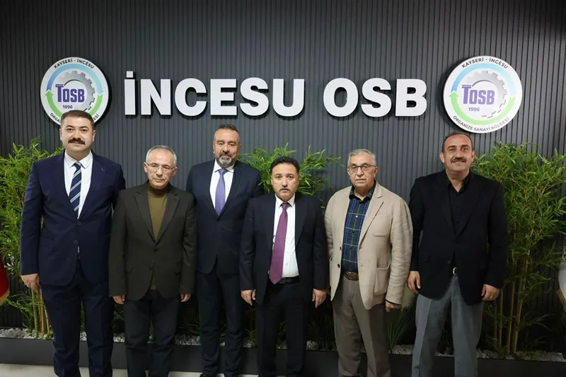 İncesu OSB’de görev değişimi