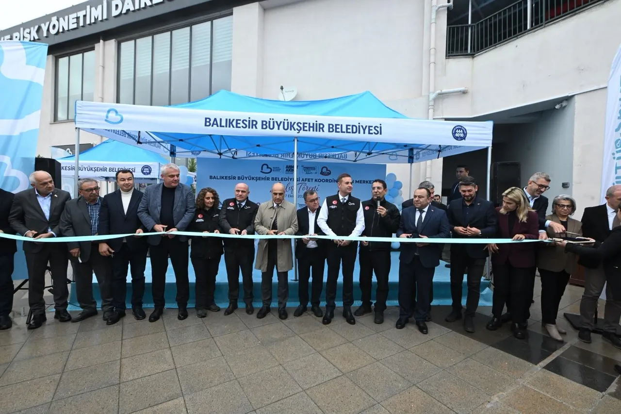 Balıkesir Afet Koordinasyon Merkezi açıldı