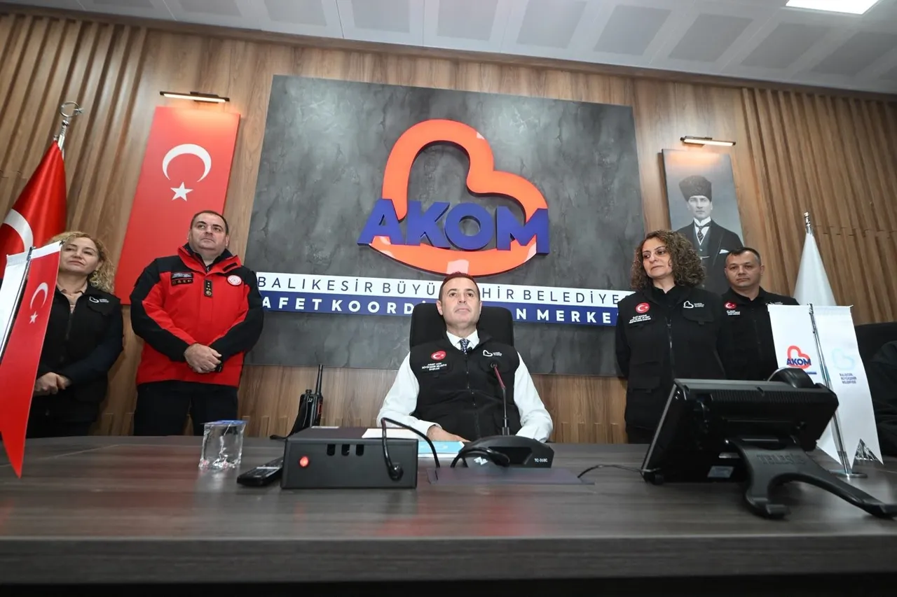 Balıkesir Afet Koordinasyon Merkezi açıldı
