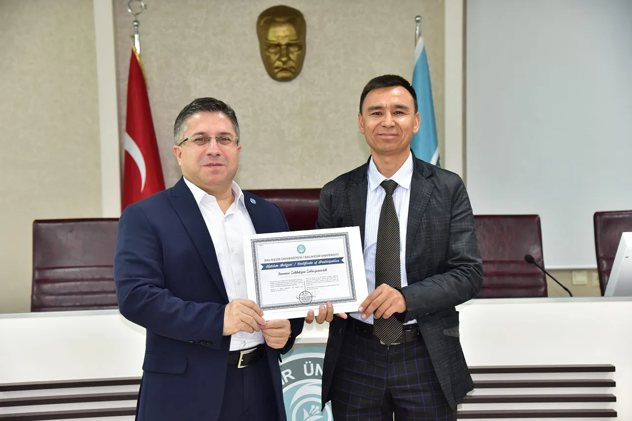 Türk dünyası hareketliliği kapsamında BAÜN'de bulunan IMPULS BSR akademisyenleri programlarını tamamladı