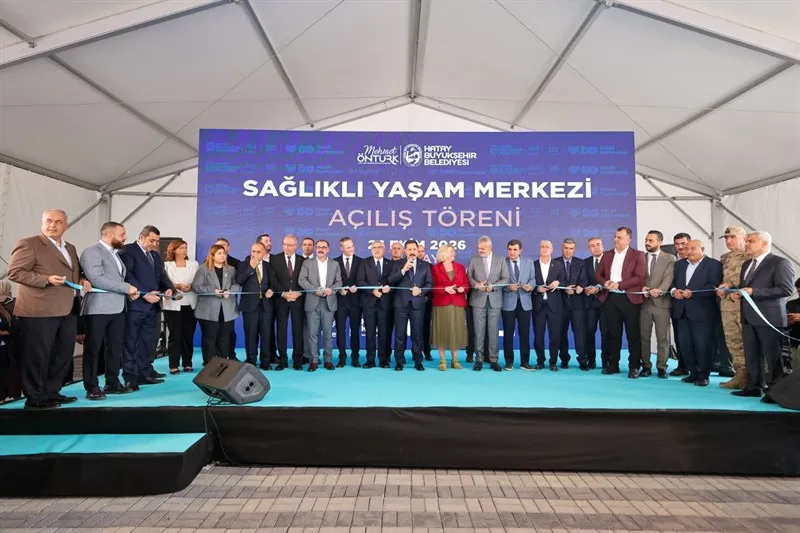 Sağlıklı Yaşam Merkezi düzenlenen törenle hizmete açıldı