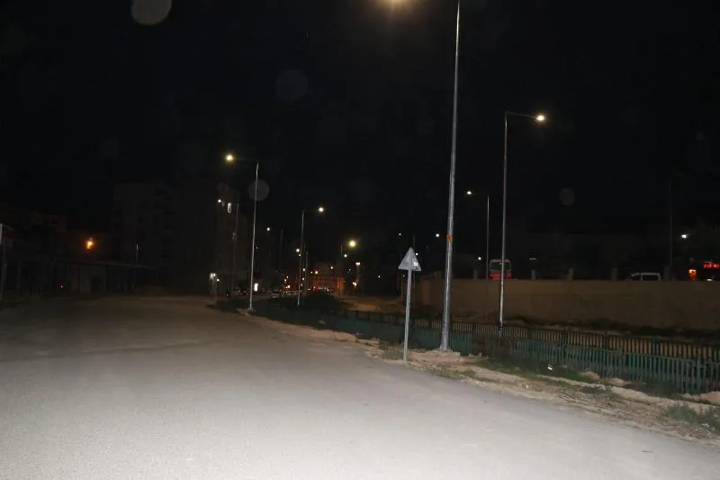Hastane Ulaşım Yolu ve çevresindeki aydınlatma sorunu giderildi