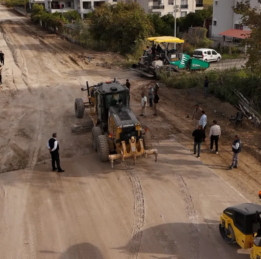 Dalaman’da yol çalışmaları aralıksız sürüyor