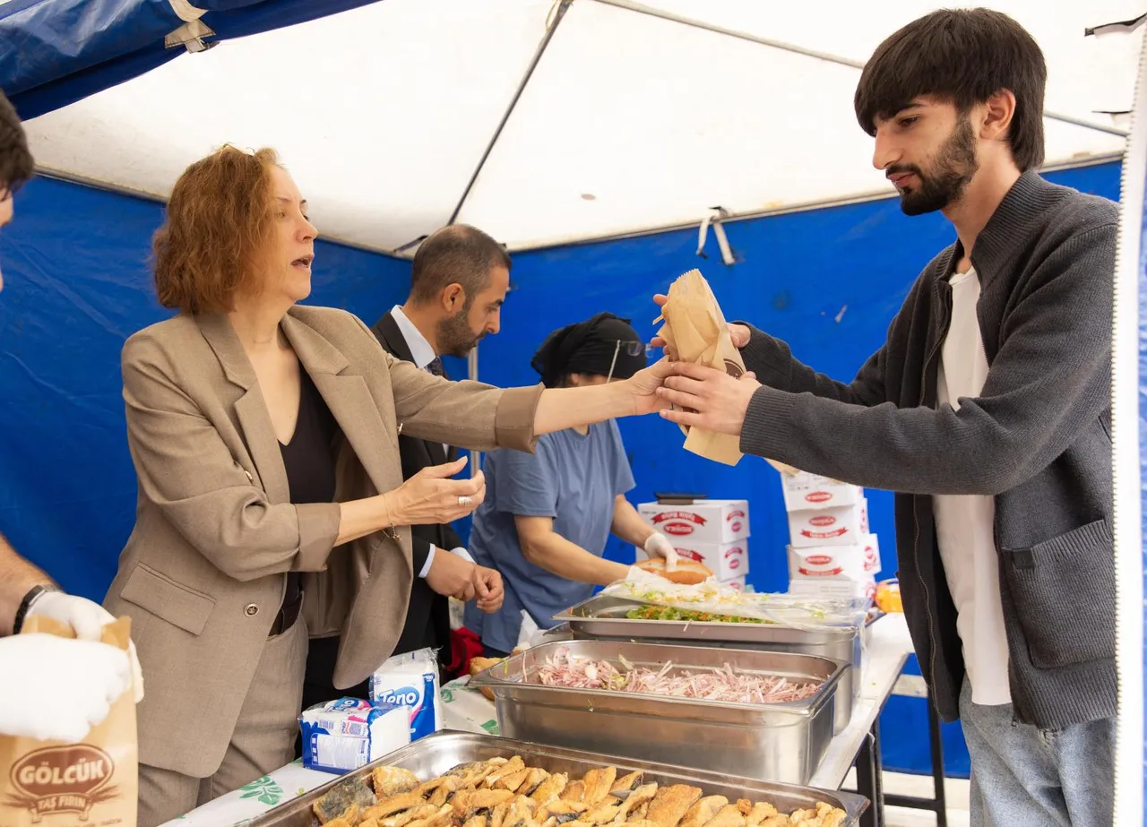 Giresun Üniversitesinde Geleneksel Balık Şenliği coşkusu