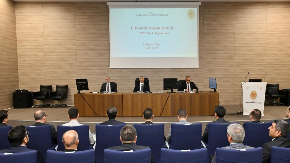 Başkan Görgel, İl koordinasyon toplantısına katıldı