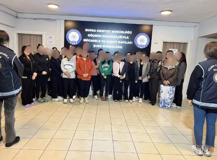 Yabancı uyruklu kadın kişilerin masör olarak çalıştırıldığı Umuma Açık İş yerlerine operasyon