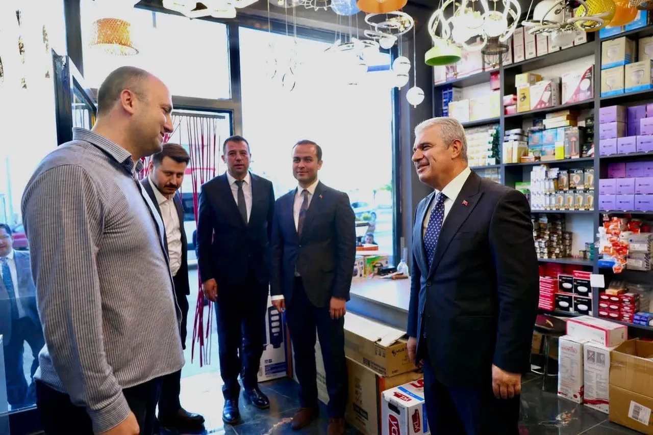 Konya Konya Valisi Akın'ın Doğanhisar'a ziyareti