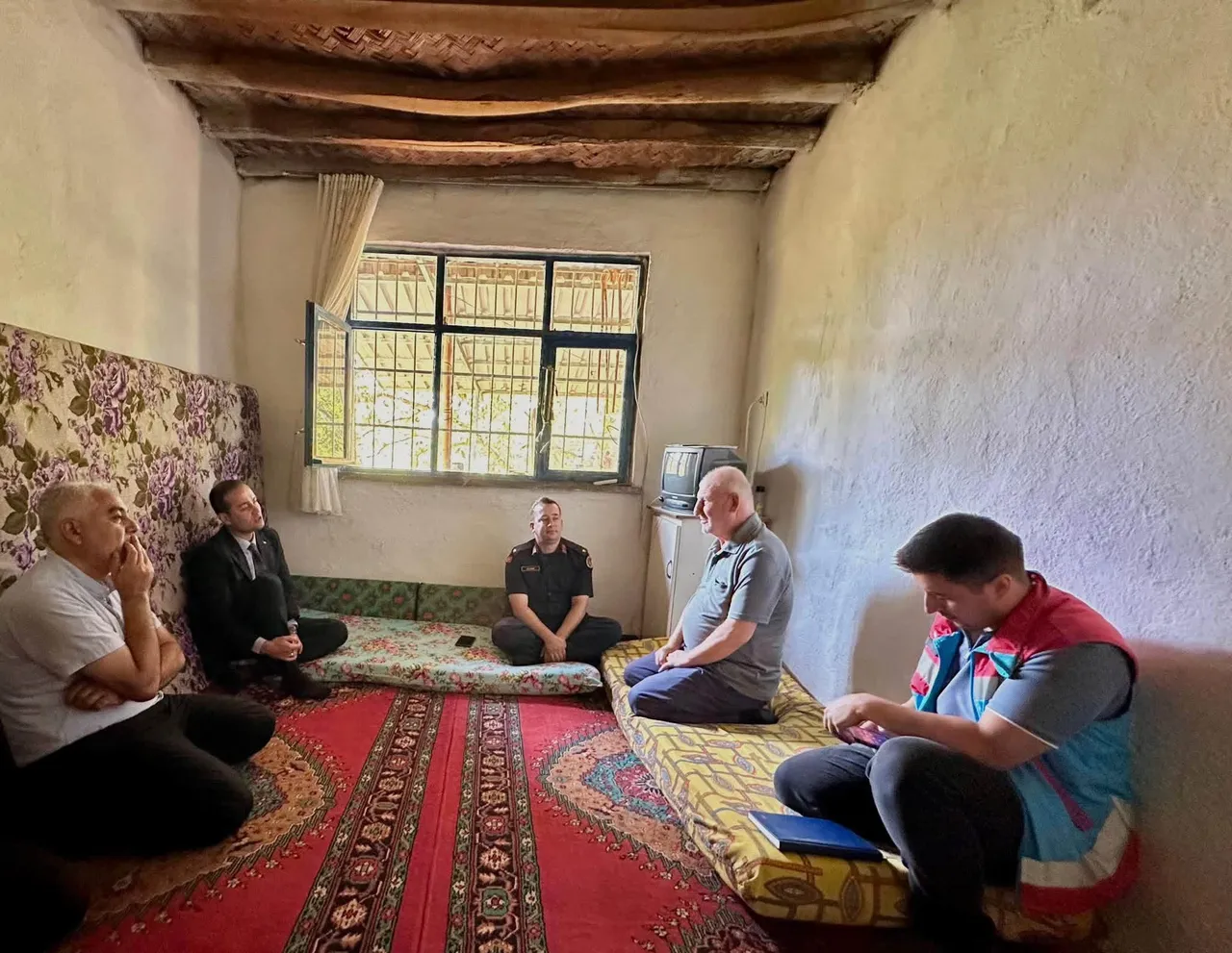 Doğanhisar Kaymakamı Muhammed Ali Yolal ', şehit ailelerini ziyaret etti