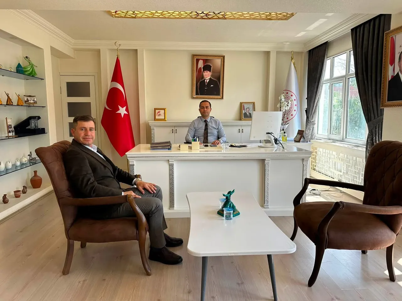 Doğanhisar Kaymakamı Muhammed Ali Yolal Mahalle Muhtarlarıyla istişare ve değerlendirme görüşmeleri yaptı