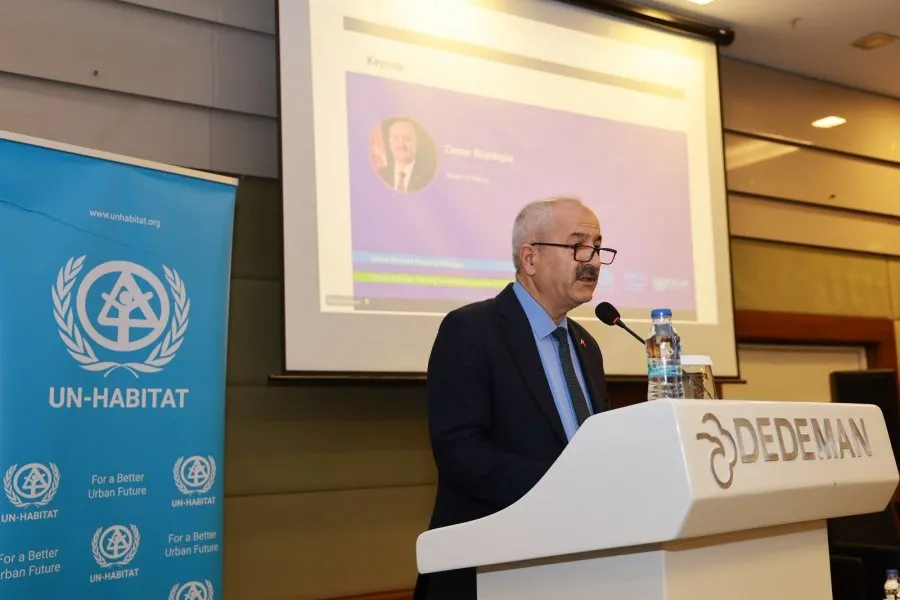Başkan Büyükgöz, sürdürülebilir kentler programında görüşlerini paylaştı