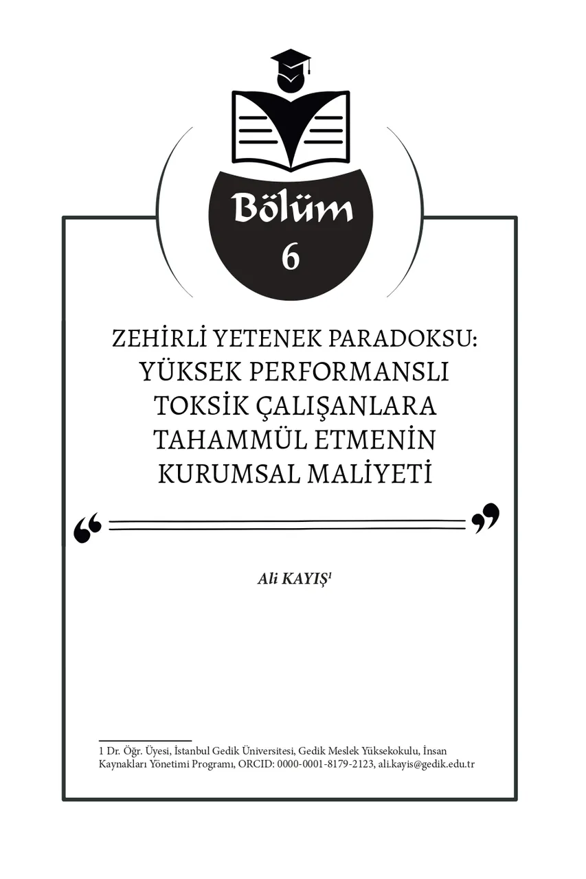 Ali Kayış’ın kitap bölümü yayımlandı