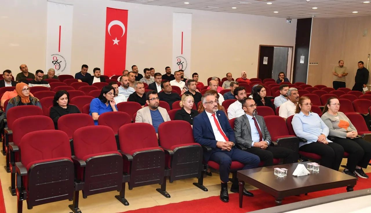 Osmaniye Korkut Ata Üniversitesinde “Taşınır Kayıt ve Yönetim Sistemi” eğitimi verildi