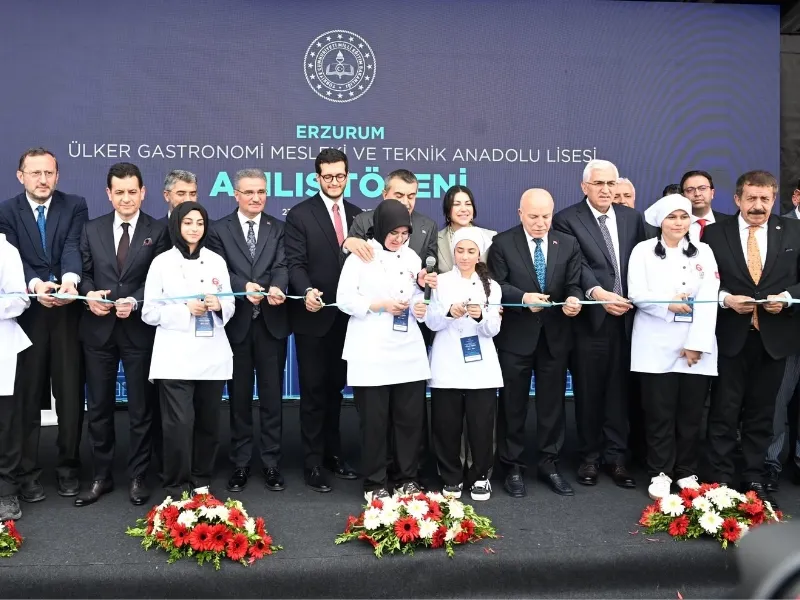 Ülker Gastronomi Mesleki ve Teknik Anadolu Lisesi’nin açılışı yapıldı