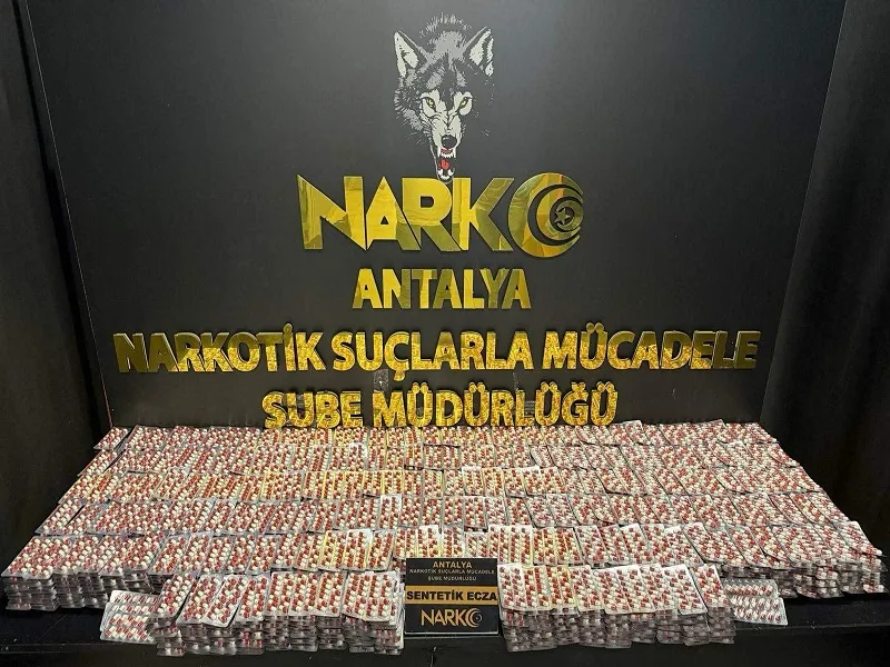 Narkotik suçlarla mücadelede geçen hafta