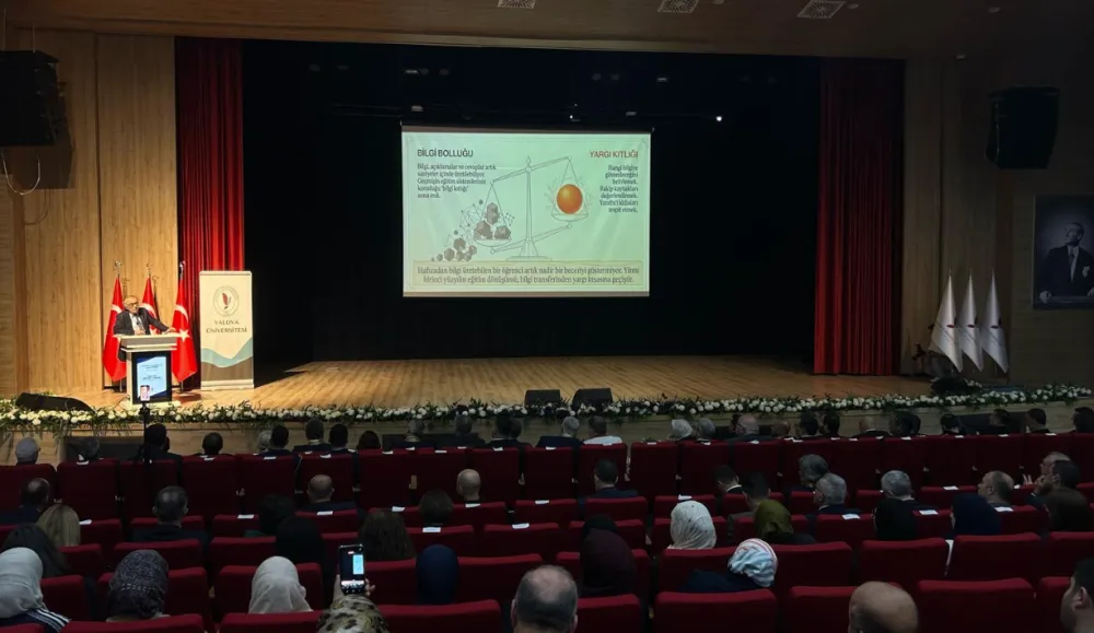 Yalova’da yeni akademik yılının ilk dersi Nevzat Tarhan’dan