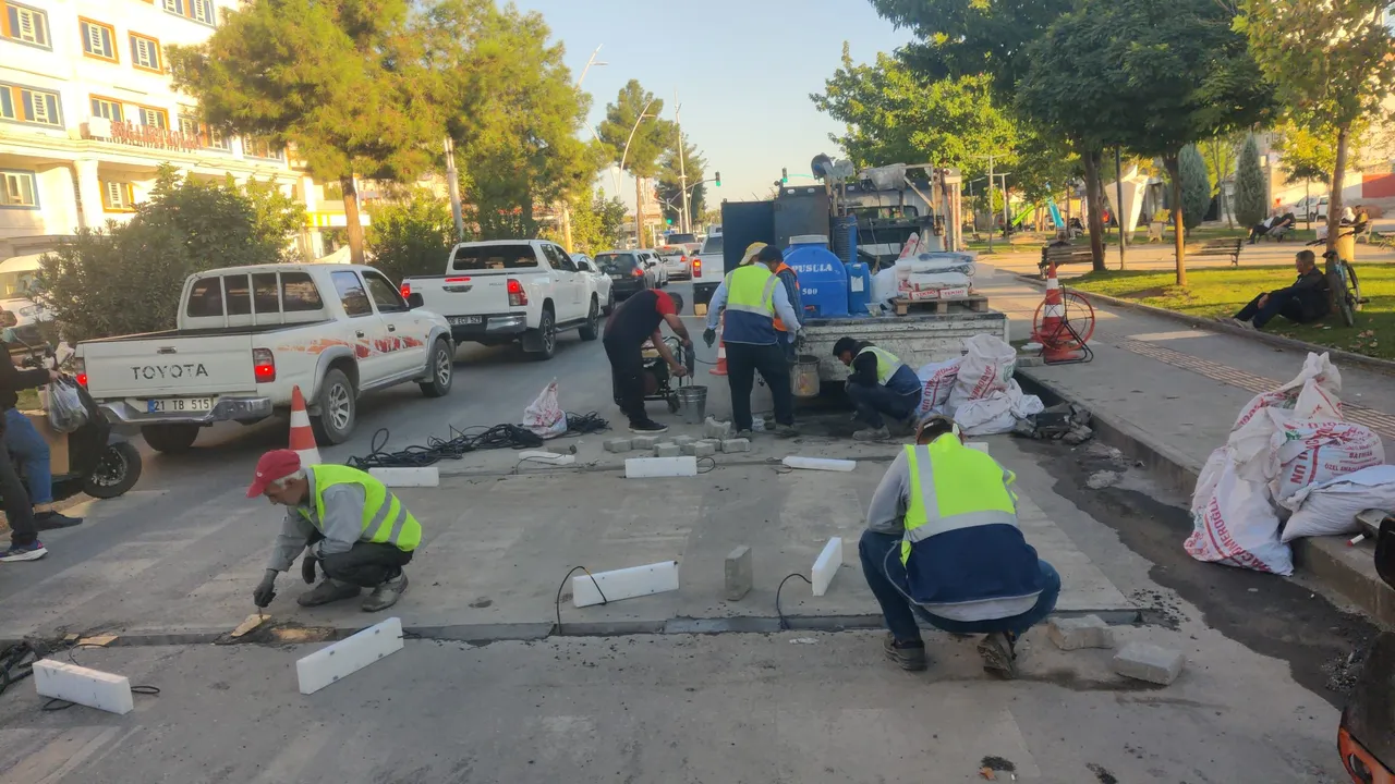 Batman’da trafik güvenliği ve ulaşım konforu için önemli çalışmalar