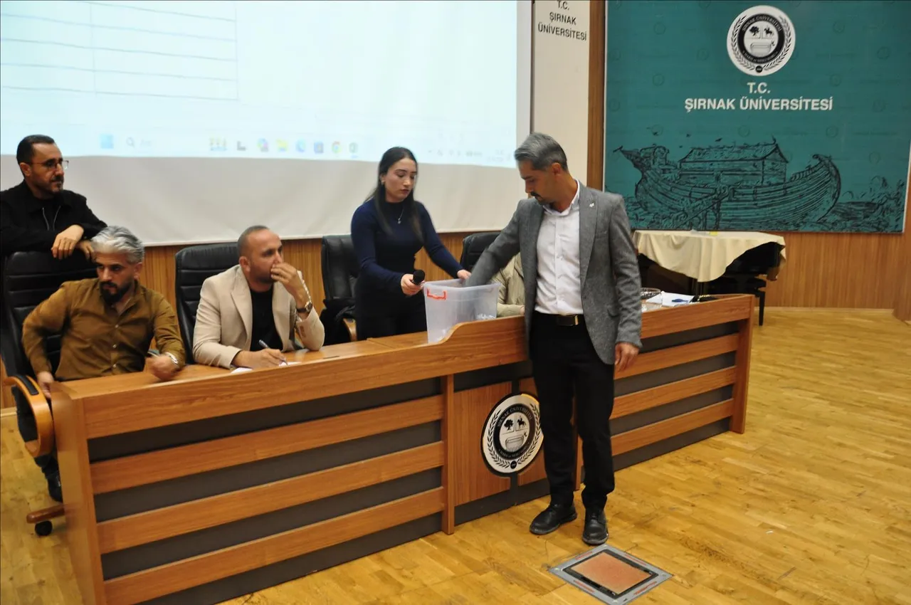 İŞKUR Gençlik Programı kapsamında Şırnak Üniversitesinde kura çekimi düzenlendi