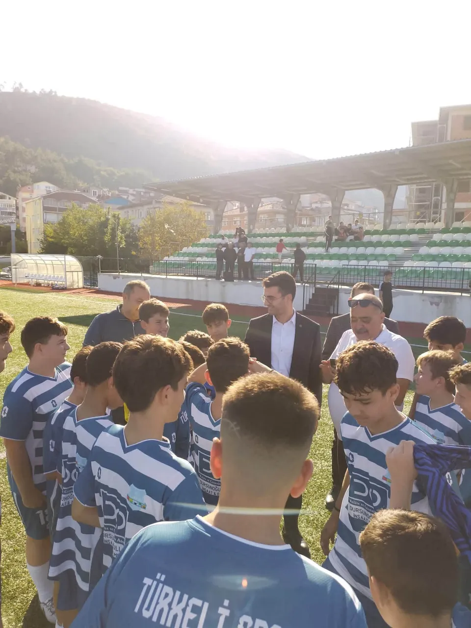 Çatalzeytin Kaymakamı Dincel, genç sporcularla bir araya geldi