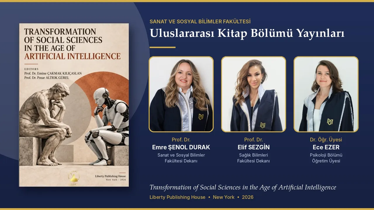 Öğretim üyelerinden uluslararası kitap bölümü yayınları