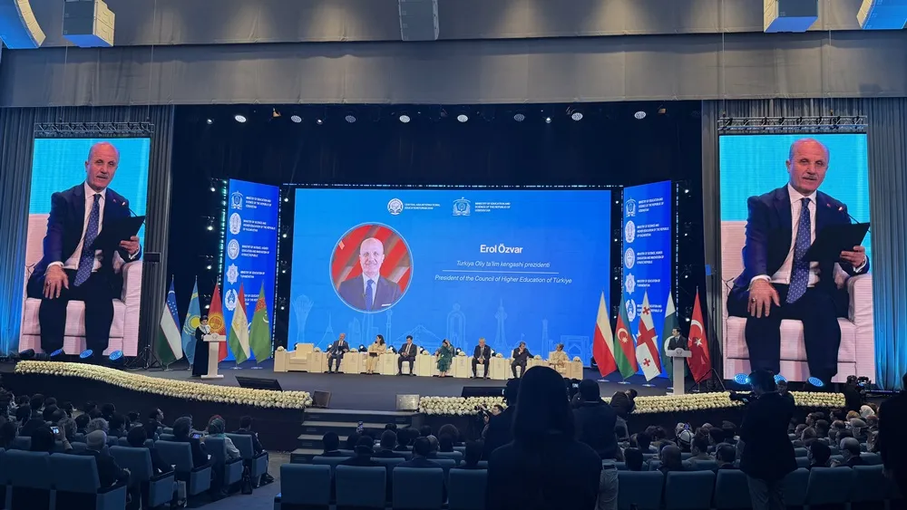Yükseköğretim Kurulu Başkanı Özvar Özbekistan'da
