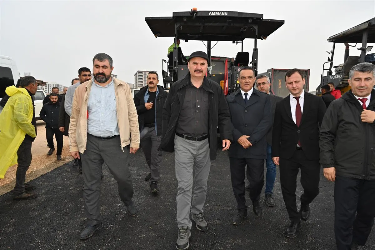 Batman Valisi Canalp, Kuzeydoğu Çevre Yolu çalışmalarını inceledi