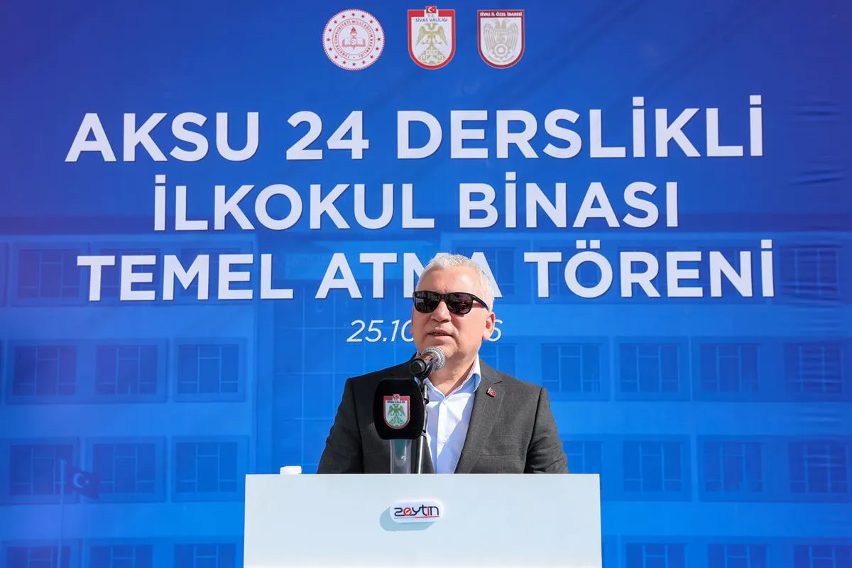 24 Derslikli Yavuz Bülent Bâkiler İlkokulu'nun temeli atıldı