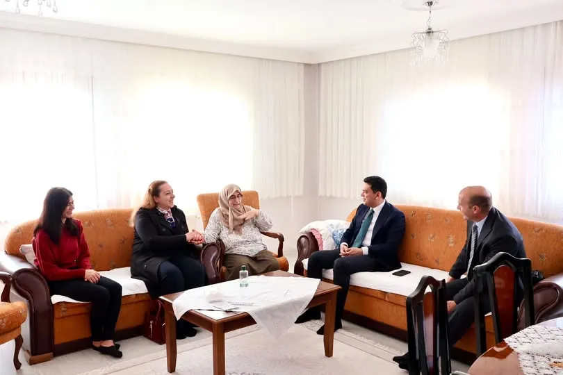 Akçaabat Kaymakamı Şahin şehit ailemize ziyarette bulundu