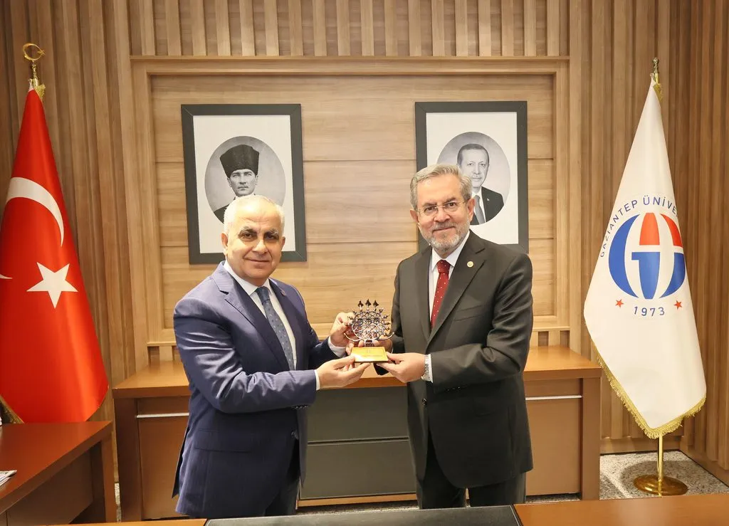Ankara Üniversitesi Rektörü Ünüvar, Rektör Doğan’ı ziyaret etti