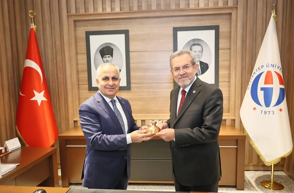 Ankara Üniversitesi Rektörü Ünüvar, Rektör Doğan’ı ziyaret etti