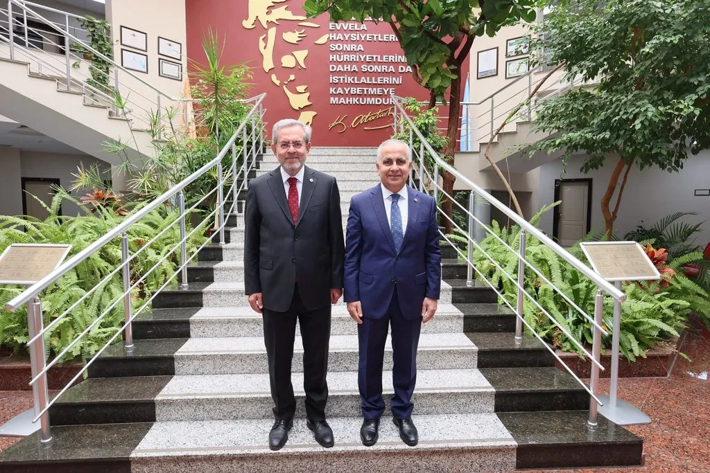 Ankara Üniversitesi Rektörü Ünüvar, Rektör Doğan’ı ziyaret etti